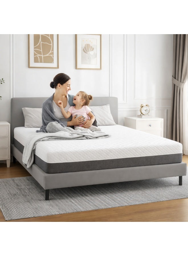 Rexal Home Double Mattress Gel Memory Foam 15 cm – Cooling Comfort, Pressure Relief, 140 × 200 cm - Image 2